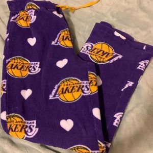 LA Lakers  PJ pants 💜💛